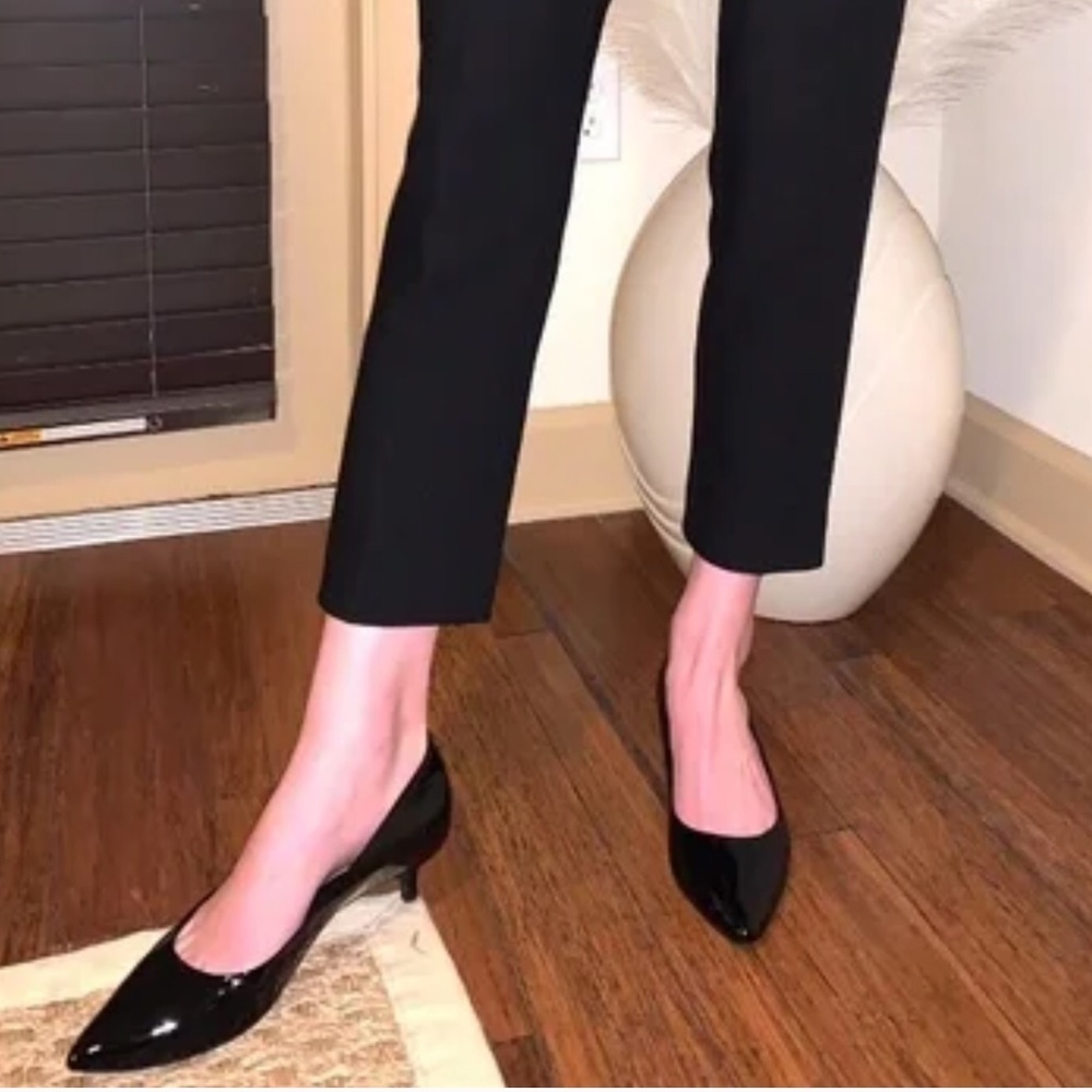 Taryn Rose Naomi Heels/Pumps - Black Patent Leather